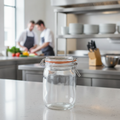 Glass Clip Top Preserve Jar 1000ml for Food Storage