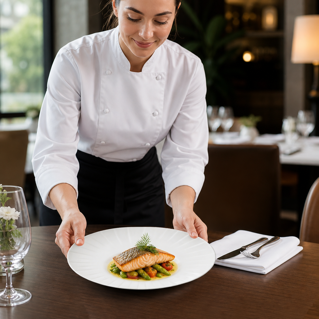 Alumina Oval Coupe Plates 230mm Vitrified Ceramic for Upscale Dining (Pack of 12)