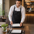 Square Plates 180mm Porcelain for Casual Dining (Pack of 12)
