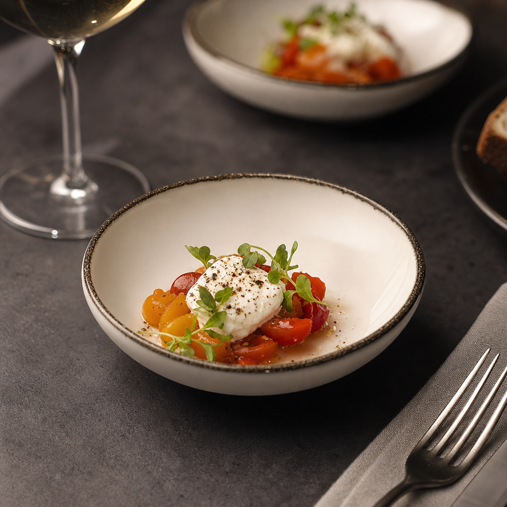 Charcoal Dapple Coupe Bowls 130mm for Stylish Dining - Pack of 24