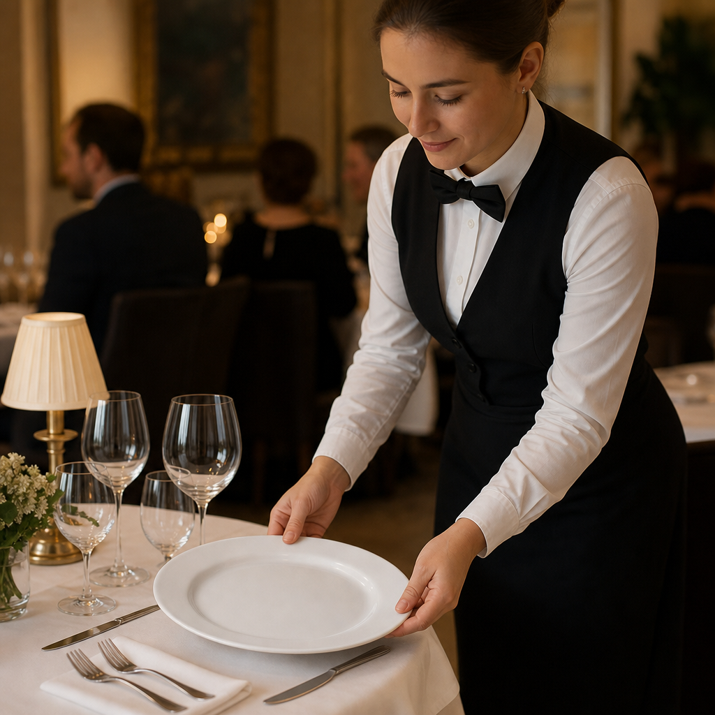 Regency Plates 270mm Porcelain for Fine Dining (Pack of 24)