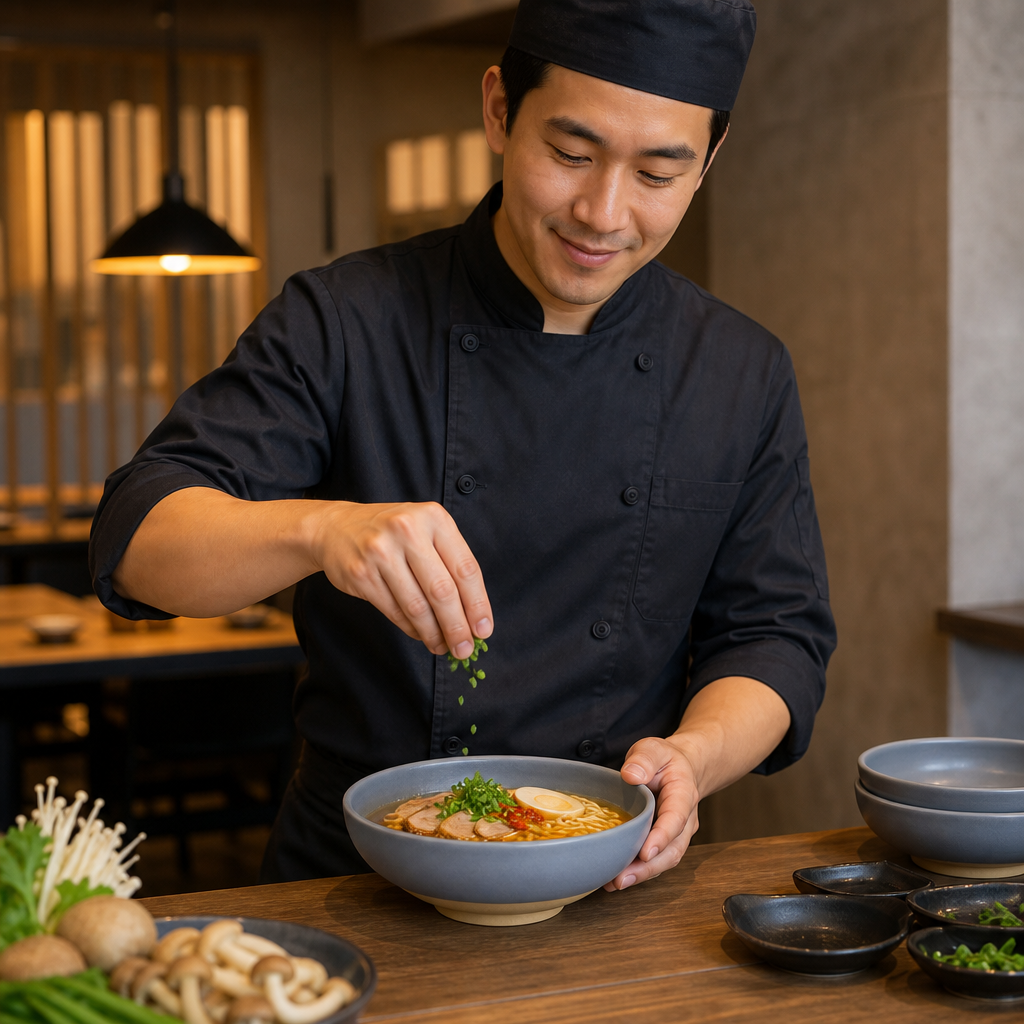 Ramen Bowls 650ml Vitrified Stoneware for Stylish Dining (Pack of 6)