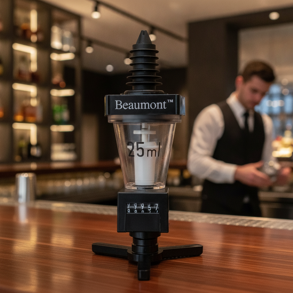 Plastic Black Solo Counter Measure 25ml for Bar Setups