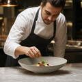 Deep Coupe Bowls 280mm Stoneware for Fine Dining (Pack of 2)