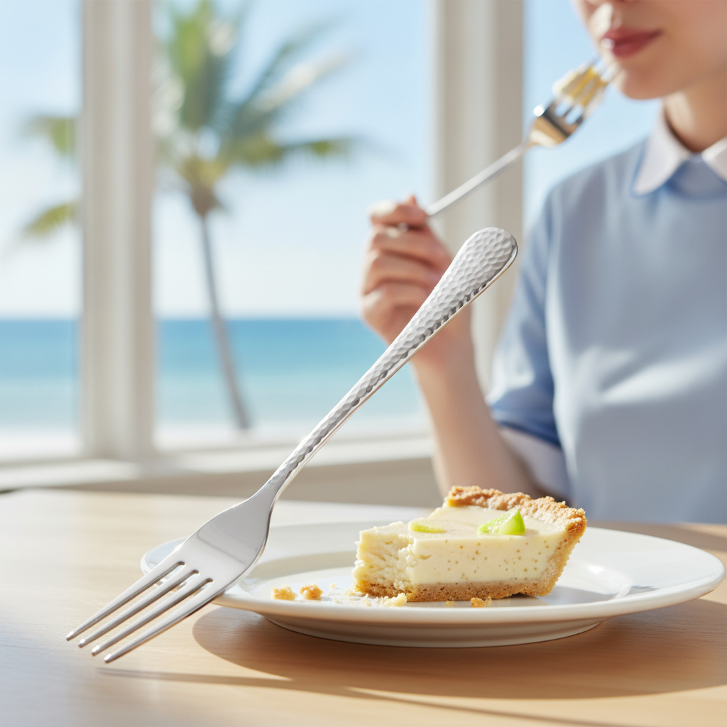 18/10 Stainless Steel Dessert Fork 182mm for Coastal Dining (Pack of 12)