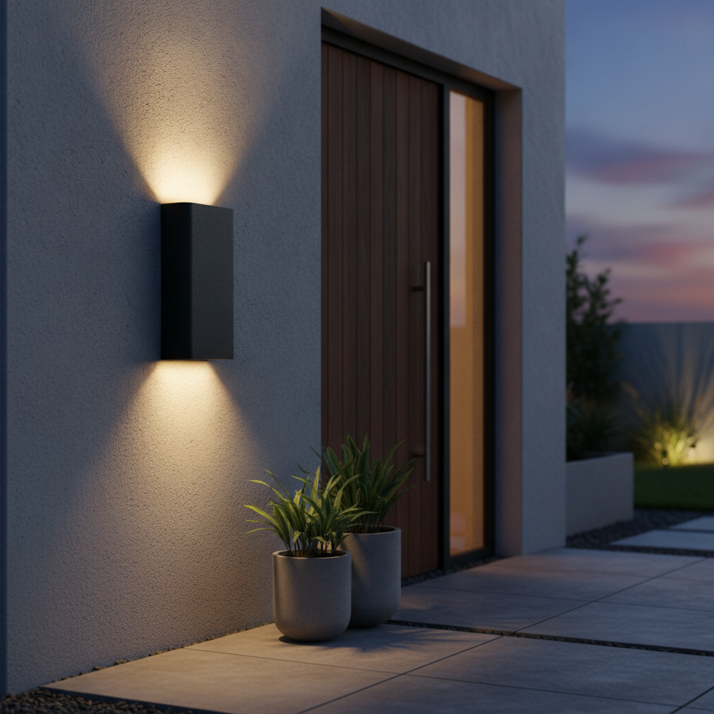 Aluminium Wall Light for Entrances & Patios