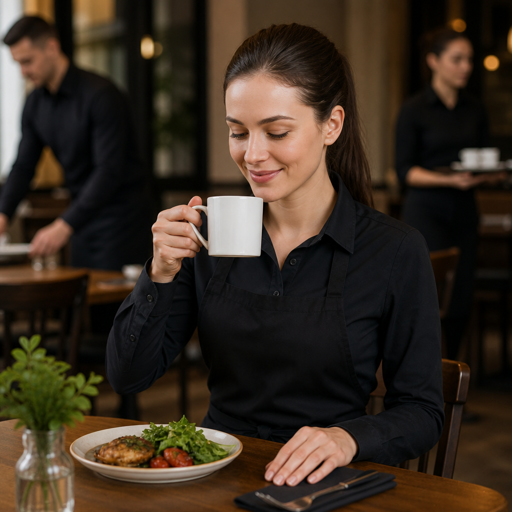 Mugs 280ml Porcelain for Cafés & Restaurants (Pack of 12)