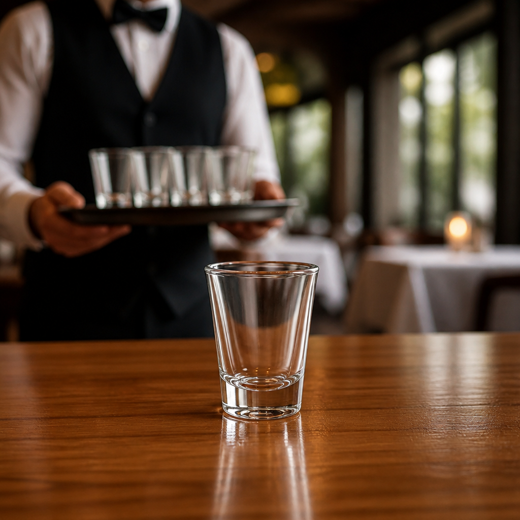 Polycarbonate Clear Shot Glass 50ml for Outdoor Entertaining (Pack of 12)