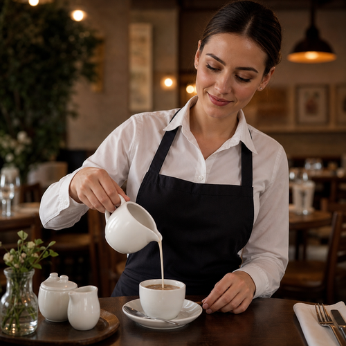 Ceramic Jugs 227ml for Caf? & Restaurants (Pack of 4)