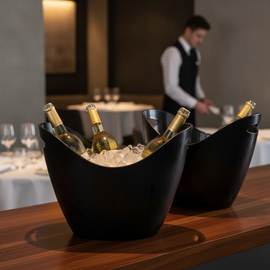 Plastic Wine Cooler 8L for Serving Drinks at Gatherings
