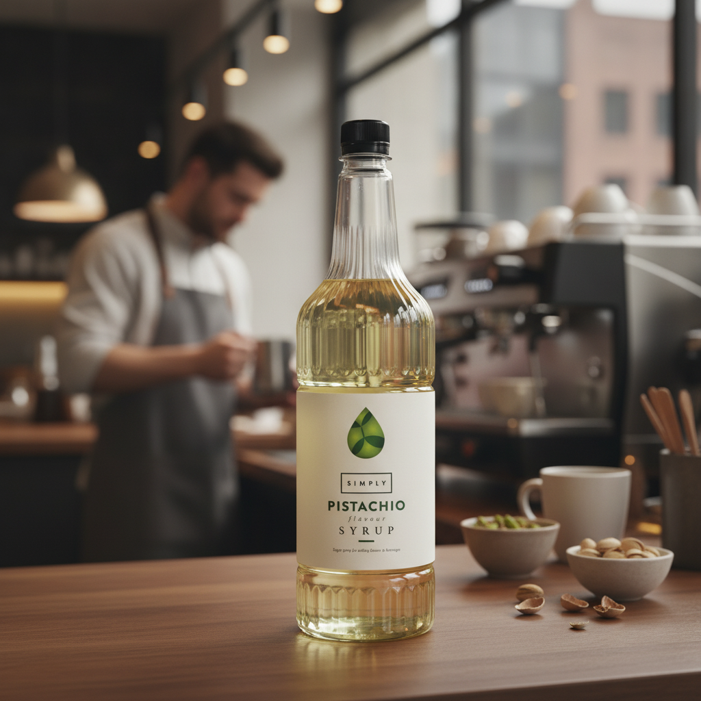 Pistachio Syrup 1L for Coffee and Desserts