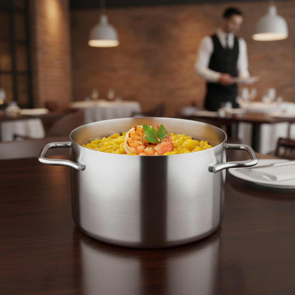 Stainless Steel Mini Casserole Dish 460ml for Food Presentation