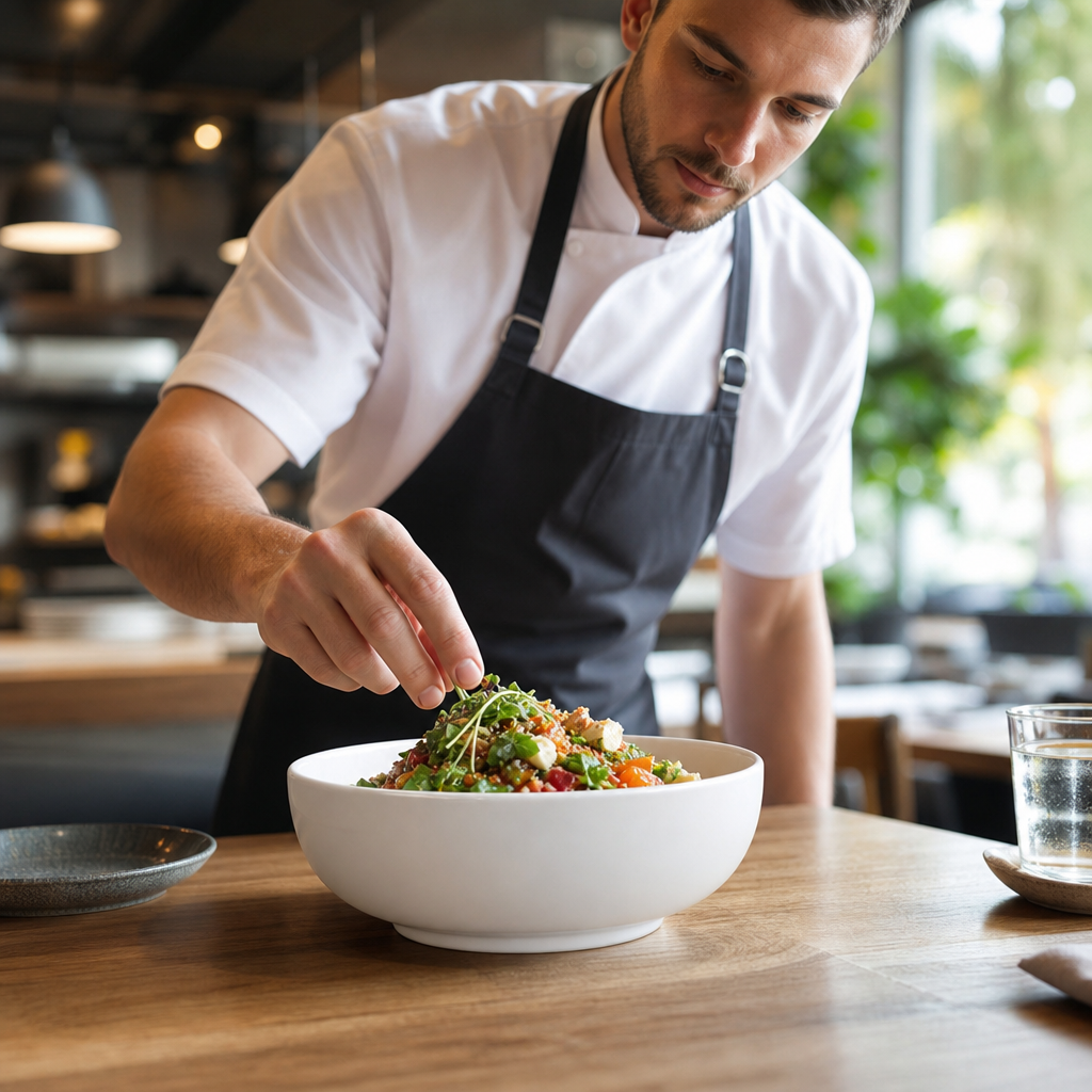 White Taste Bowls 175mm for Casual Dining - Pack of 12