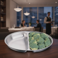 Stainless Steel Oval Vegetable Dish 254mm for Dining Settings