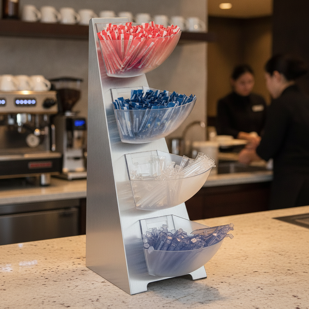 Stainless Steel Multirack for Self Serve Stations