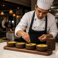Stacking Trays 75mm Vitrified Stoneware for Restaurant Dining (Pack of 12)