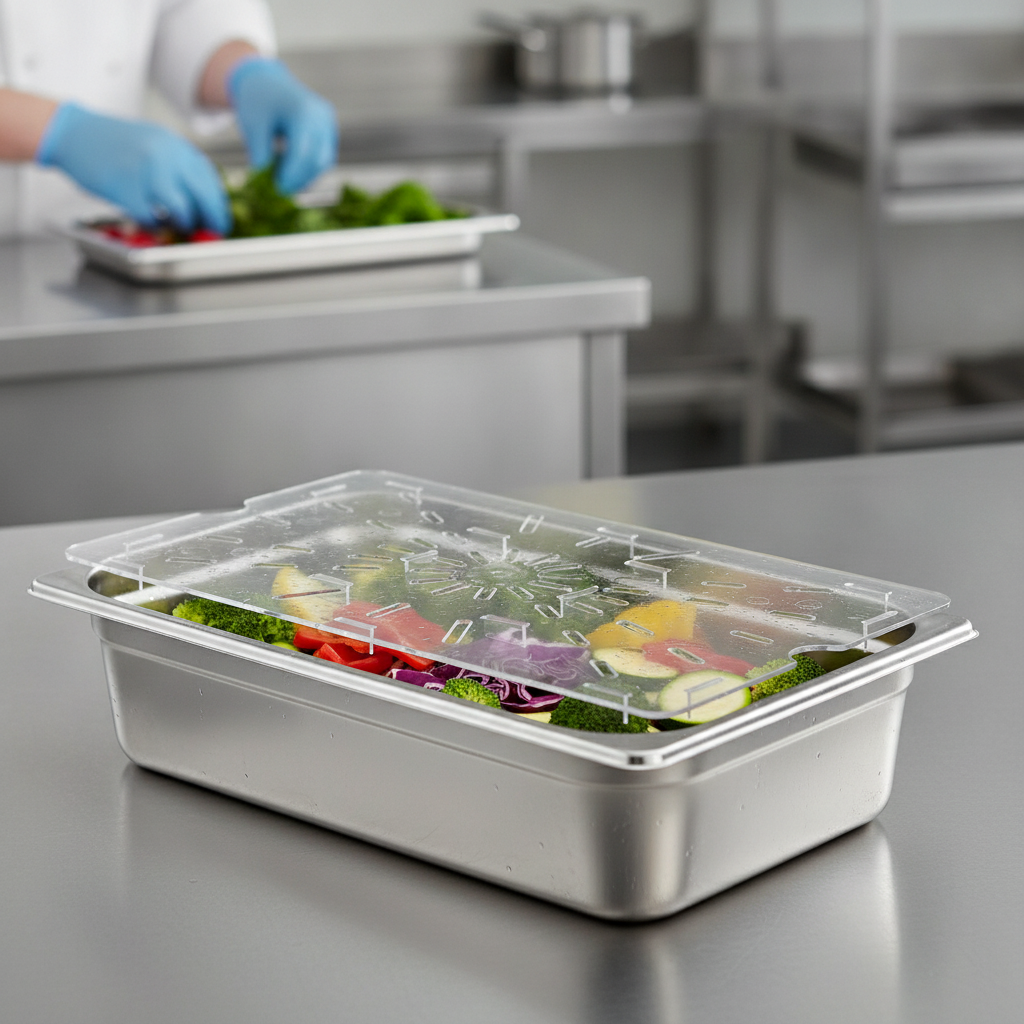 BPA Free Copolymer Gastronorm Drain Shelf 1/3GN for Food Storage