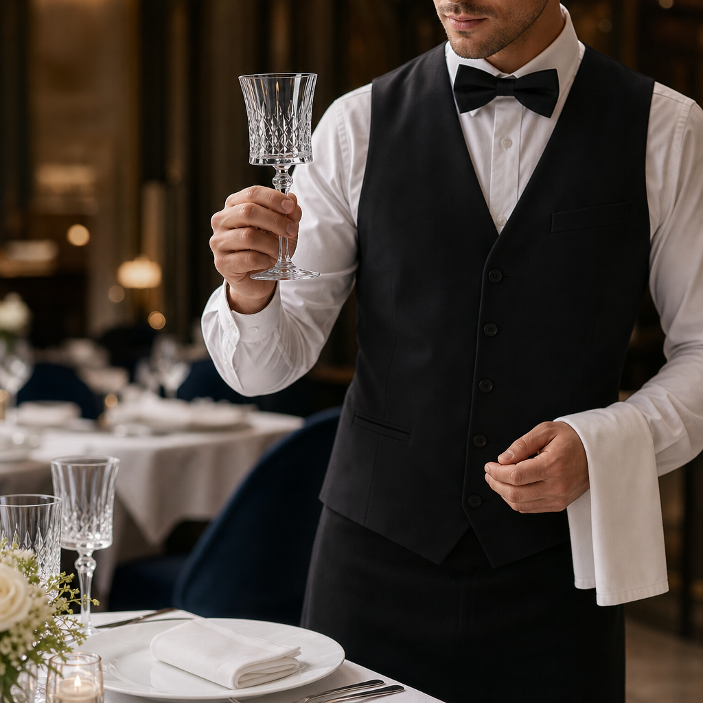Lead-Free Crystal Wine Glasses 270ml for Formal Dining (Pack of 8)