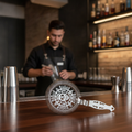 Stainless Steel Skull Throwing Strainer 193mm for Bars & Pubs