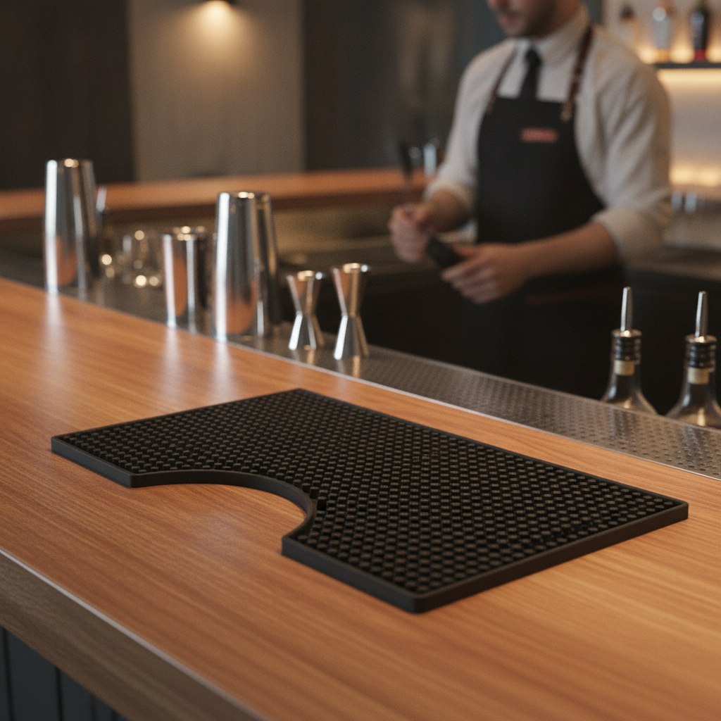 Thermoplastic Elastomer Bar Mat 180x310mm for Clean Bars