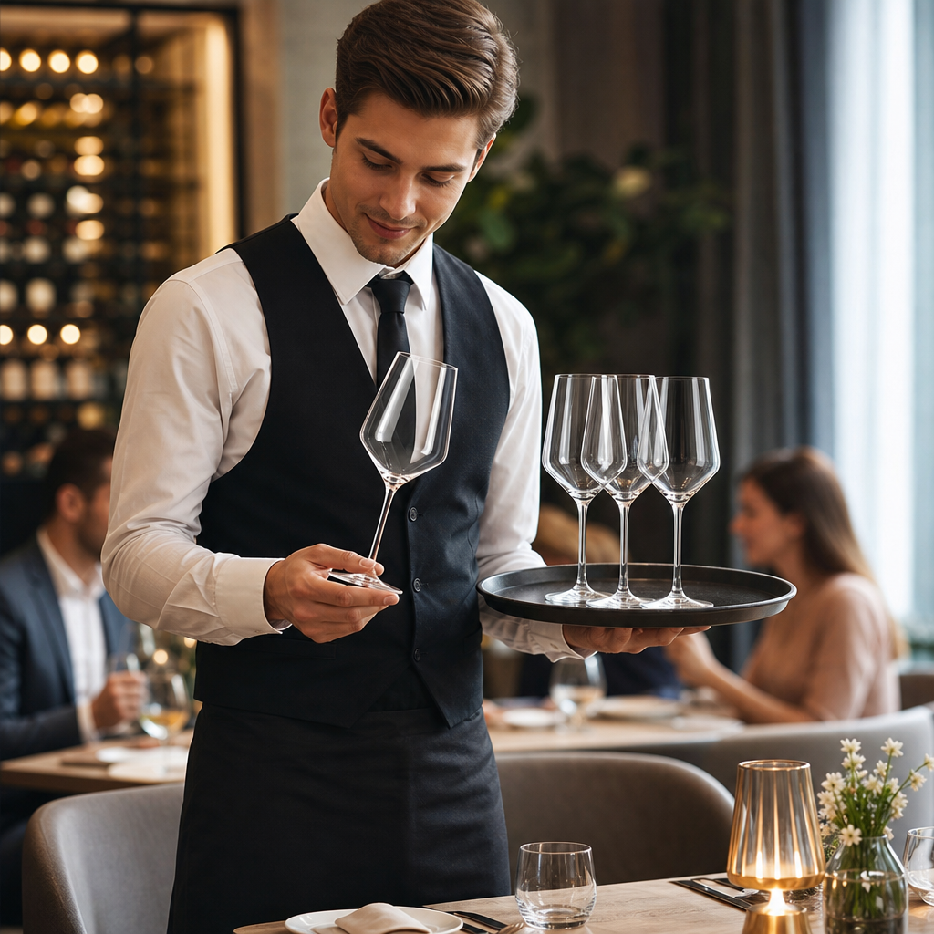 Crystal Red Wine Glasses 540ml for Elegant Serving (Pack of 6)