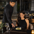 Rim Soup Plates 240mm Vitrified Porcelain for Stylish Dining (Pack of 12)
