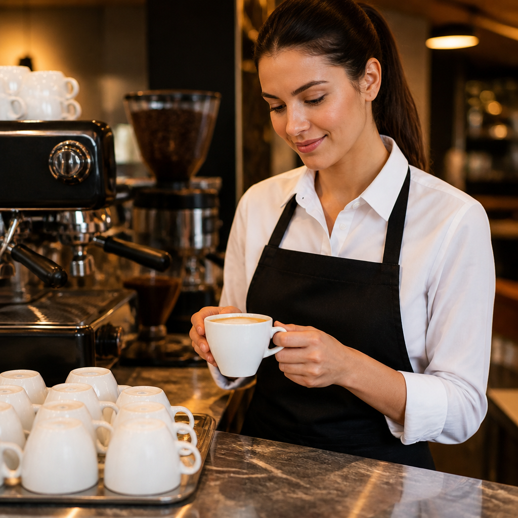 Tulip Cups 100ml Ceramic for Coffee Experience (Pack of 12)