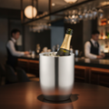 Stainless Steel Wine and Champagne Cooler 193mm for Entertaining