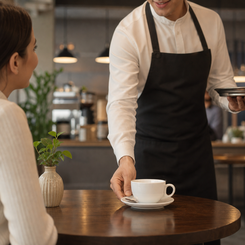Porcelain Cappuccino Cups 200ml for Dining Services (Pack of 12)
