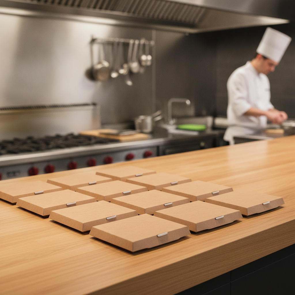 Paperboard Lids for 1000ml Food Boxes for Takeaway Use (Pack of 260)