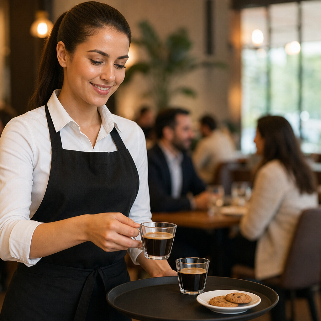 Fully Toughened Glass Espresso Cups 80ml for Cafés & Restaurants (Pack of 48)