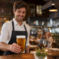 Glass Nonic Beer Glass 570ml for Licensed Venues (Pack of 48)