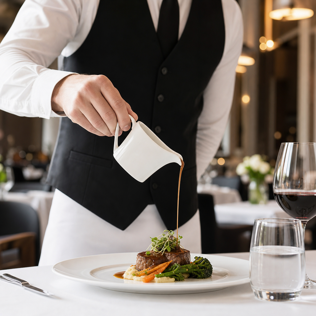 Porcelain Oval Jugs 142ml for Fine Dining (Pack of 6)