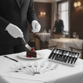 Stainless Steel Dessert Forks 175mm for Elegant Dining (Pack of 12)