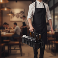 Plastic Glass and Bottle Carrier 10L for Busy Bars