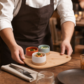 Tapas Set Serving Board Ceramic for Elegant Dining