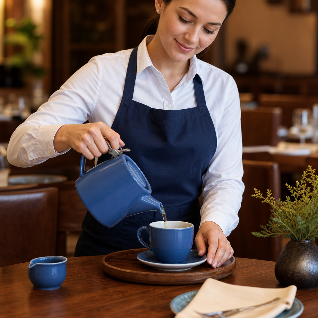 Ceramic Stump Teapot 410ml for Home & Office