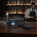 Black Paper Cocktail Napkins 25x25cm for Bars & Pubs (Pack of 2000)
