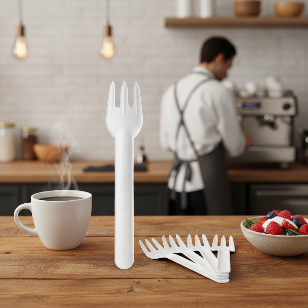 Paper Forks 31mm for Hot or Cold Foods (Pack of 1000)