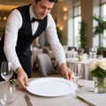 Plates 300mm Porcelain for Elegant Dining (Pack of 12)
