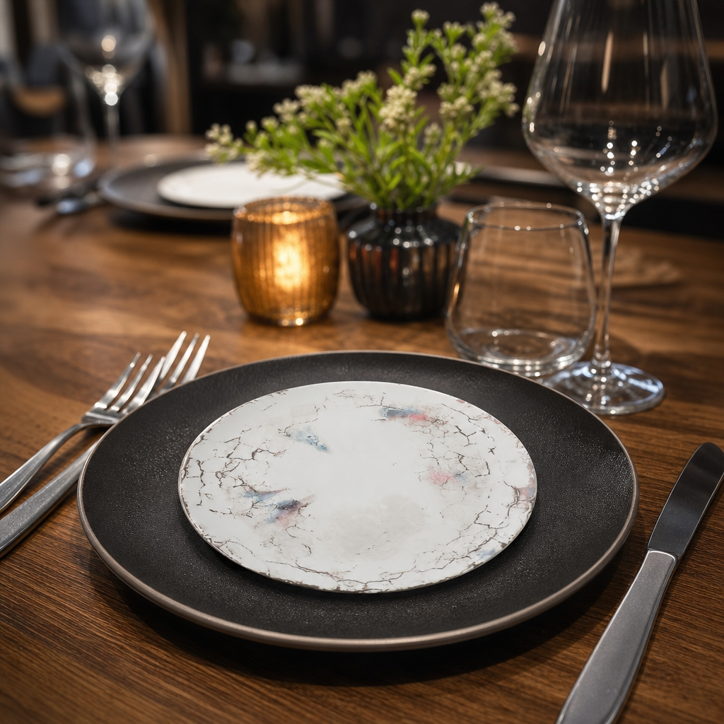 Coupe Plates 150mm Porcelain for Elegant Table Settings (Pack of 12)