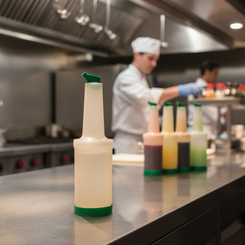 Plastic Save and Pour Bottle 946ml for Easy Ingredient Storage
