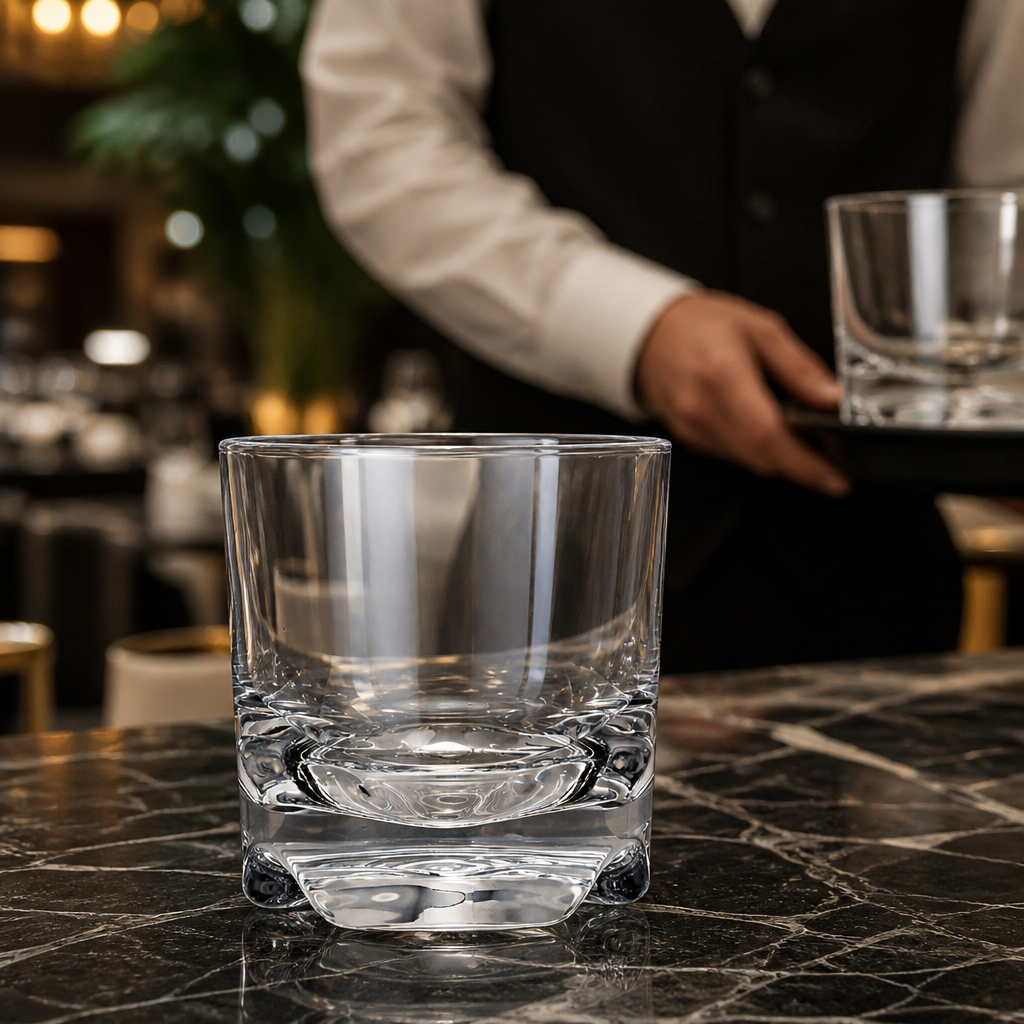 Polycarbonate Clear Rocks Glass 296ml for Bars & Pubs (Pack of 12)