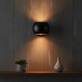 Metal Black Wall Light for Ambient and Task Lighting