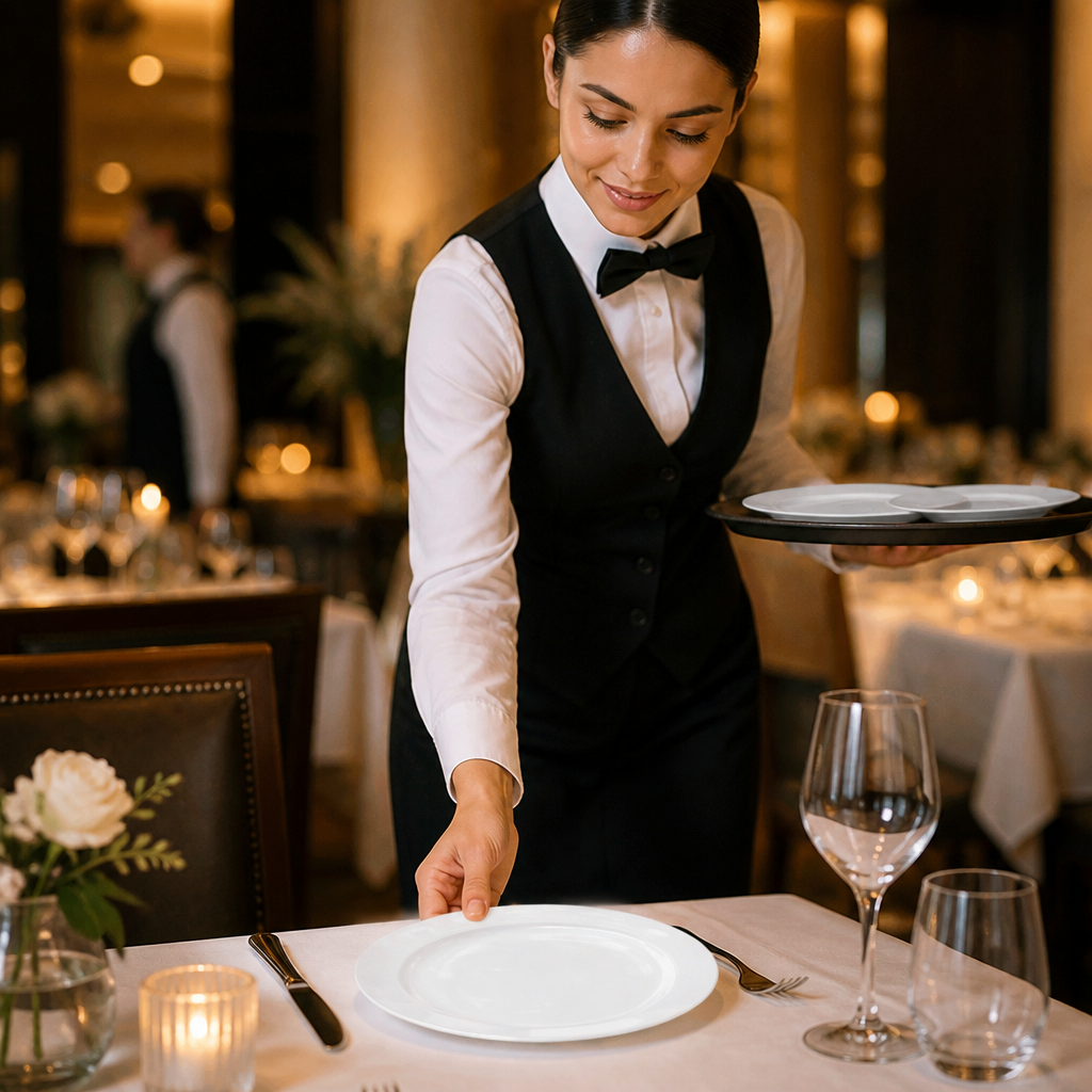 Plates 165mm Fine China for Elegant Dining (Pack of 12)