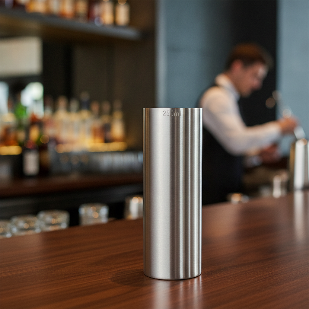 Stainless Steel Wine Measure 250ml for Accurate Serving