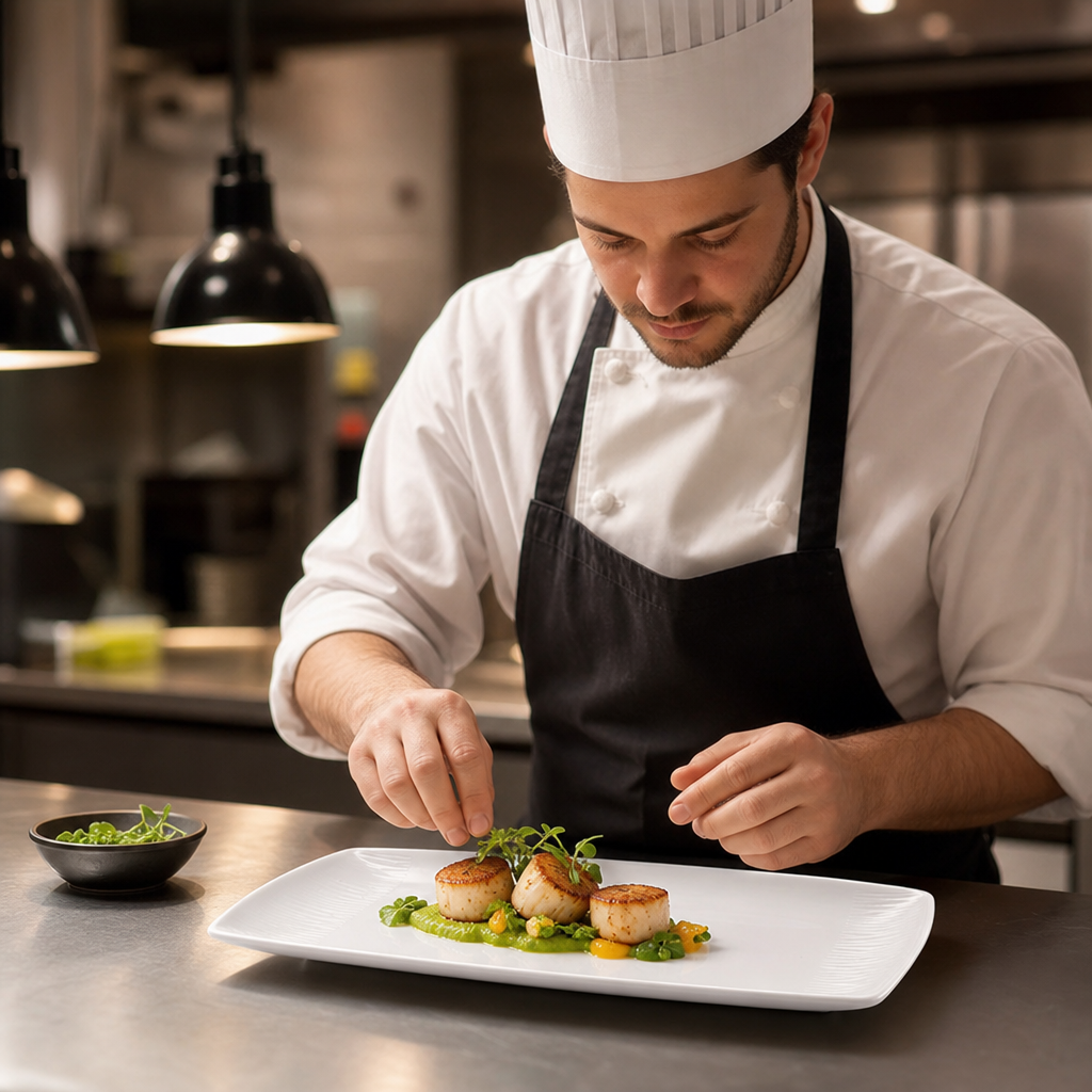 Oblong Plates 298mm Porcelain for Modern Cuisines (Pack of 12)