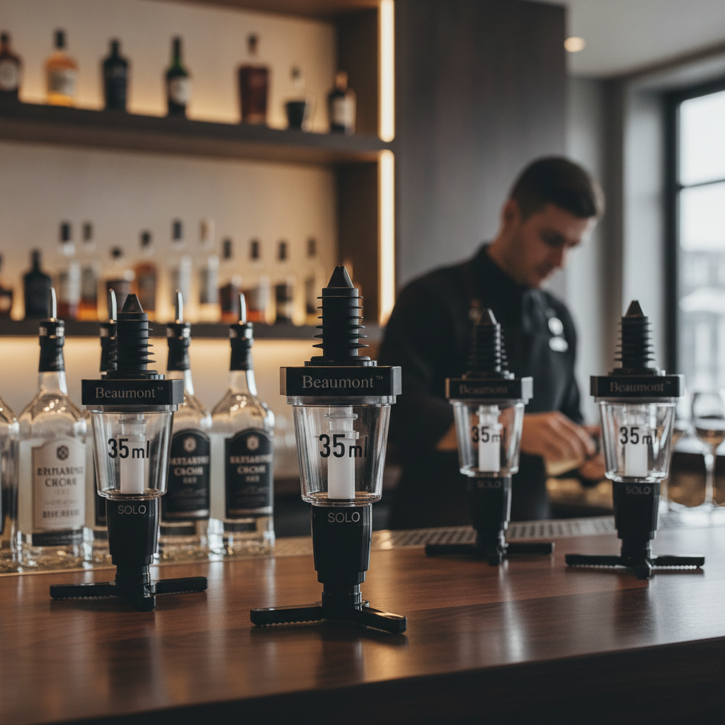 Rubber Spirit Optic Dispenser 35ml for Bars & Pubs