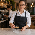 Tempered Espresso Saucers 140mm Glass for Cafés & Restaurants (Pack of 12)