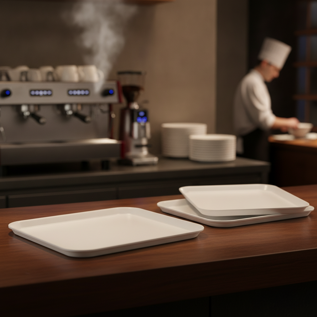 Fibreglass Rectangular Tray 457x355mm for Catering & Hospitality